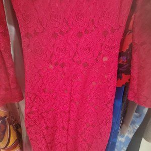 Beautiful fushia dress